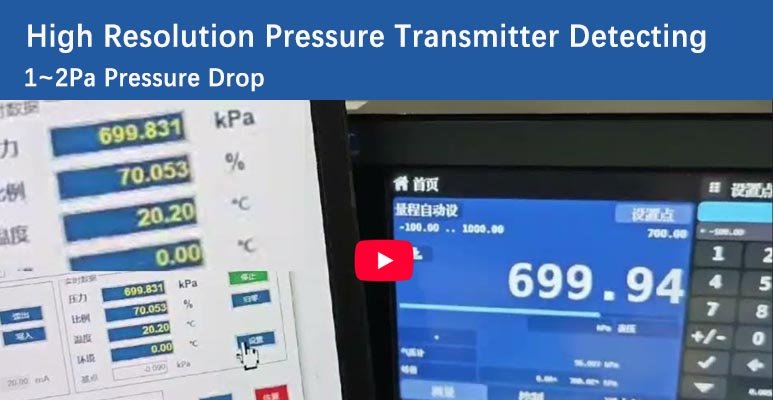 Lecktest Druckmessung